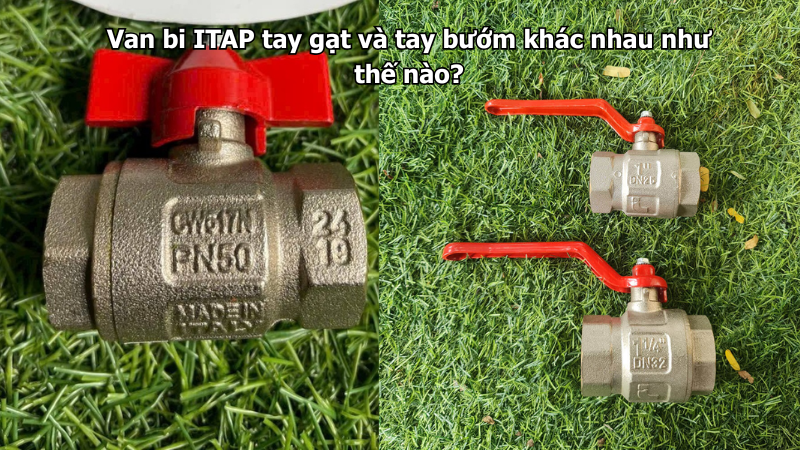 Van bi ITAP tay gạt và tay bướm khác nhau như thế nào?