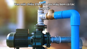 Van một chiều ITAP lắp sau máy bơm có tác dụng gì?